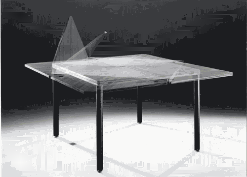 Image for XII Triennale - La casa e la scuola - Allestimento e "isole di produzioni"- Tavolo allargabile di Eugenio Gerli e Mario Cristiani