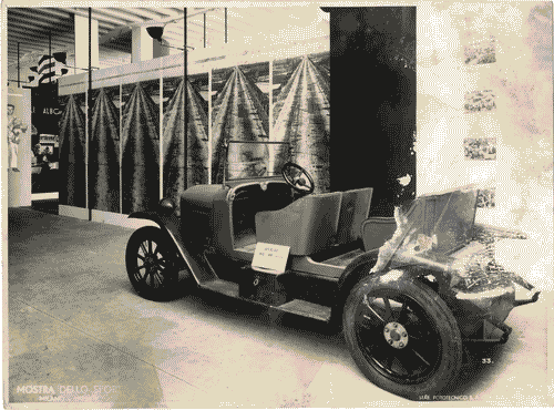 Image for Sezione dell'automobilismo - Auto Bianchi usata dal Duce negli anni 1919-1920 - Gruppo B.B.P.R. - Gian Luigi Banfi - Lodovico Barbiano di Belgiojoso- Enrico Peressutti - Ernesto Nathan Rogers