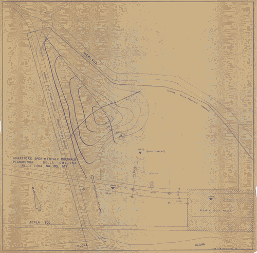 Image for Area del quartiere. Collina nella zona nord ovest