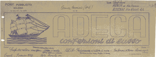 Image for Bozzetto per pubblicità "ADECA confezioni di lusso"