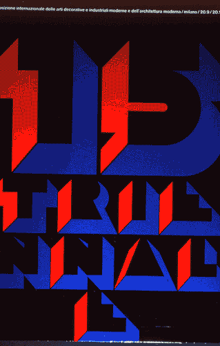 Image for XV Triennale - Copertina catalogo ufficiale della XV Triennale di Milano - Giulio Confalonieri