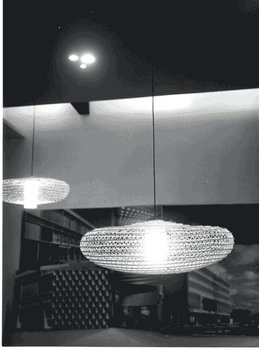 Image for X Triennale - Israele - Lampade di plastica e giunco d'India - Nathan H. Shapira.