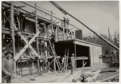 Image for Padiglioni nel parco Sempione - Casa dell'aviatore - Lavori di costruzione