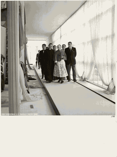 Image for VI Triennale - Visita del cardinale Ildefonso Schuster - Carlo Alberto Felice - Filadelfo Scaglione - Marcello Torsiello