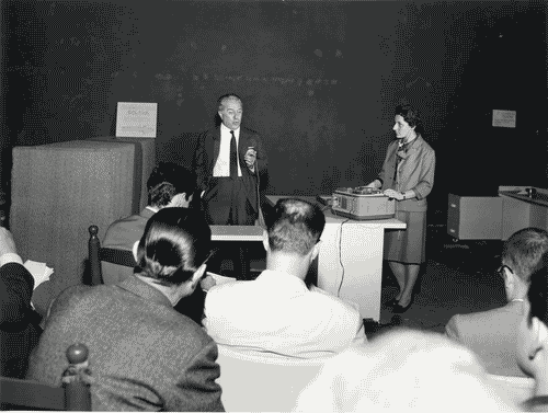 Image for XIV Triennale - Occupazione della Triennale - Conferenza stampa dopo l'occupazione - Gentili, Dino