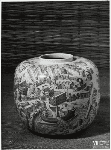 Image for VII Triennale - Mostra della ceramica - Vaso in ceramica di Guido Andlovitz