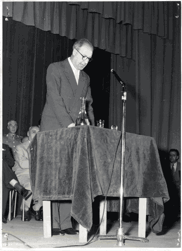 Image for X Triennale - Inaugurazione della X Triennale - Teatro dell'Arte - Giuseppe Saragat