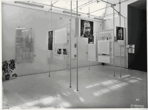 Image for IX Triennale - Mostre temporanee - Mostra commemorativa in memoria di Persico, Giolli, Pagano e Terragni - Pietro Lingeri - Giovanna Pericoli - Mario Radice