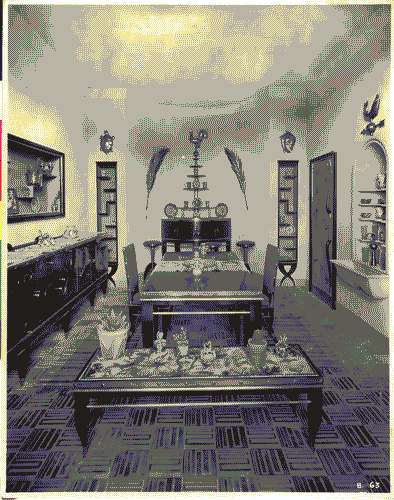 Image for IV Triennale - I Galleria dell'arredamento - Tinello per casino di caccia di Tomaso Buzzi