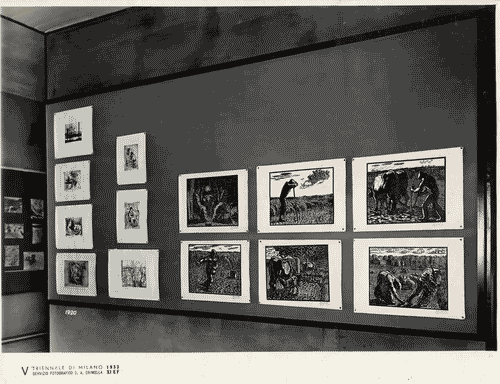 Image for V Triennale - Mostre nel parco - Padiglione della stampa - Arte grafica