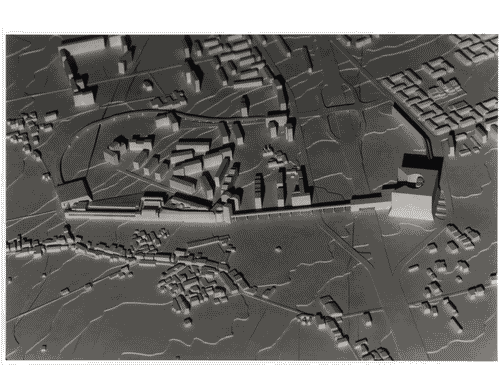 Image for Le città immaginate - Nove progetti per nove città. Sezione progettuale -Palermo (Nove progetti per l'architettura della circonvallazione) - Modello in scala del progetto della circonvallazione tra i ponti di Bonagia e Falsomiele