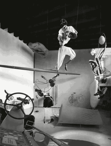 Image for IX Triennale - Forma e colore nello sport - Manichini di Roberto Crippa - Vittoriano Viganò - Enrico Freyrie