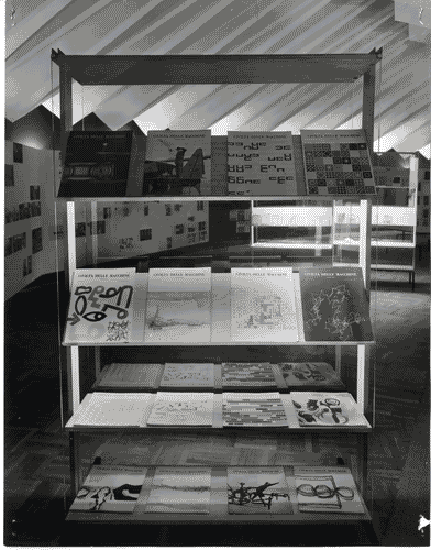 Image for XI Triennale - Mostra di arte grafica - Vetrina dedicata al periodico "Civiltà delle macchine"