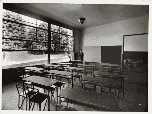 Image for V Triennale - Costruzioni nel parco Sempione - Aule scolastiche tipo - Aula per scuola rurale