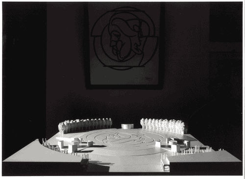 Image for Le città immaginate - Nove progetti per nove città. Sezione progettuale -Milano (Dalla ferrovia alla città: Bovisa, porta Vittoria, porta Genova) -Modello del progetto per porta Vittoria di Maurice Cerasi