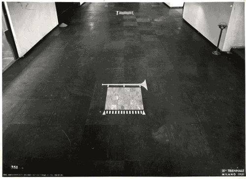 Image for IX Triennale - Scenografia cinematografica e teatrale - Particolare del pavimento - Giancesare Battaini - Giovanni Bonicalzi