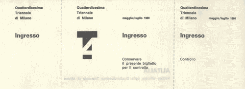 Image for Biglietto di ingresso
