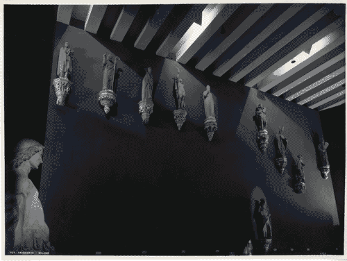 Image for IX Triennale - Mostra dei concorsi del Duomo e Mostra d'arte sacra - Salone d'onore - Statue per le guglie