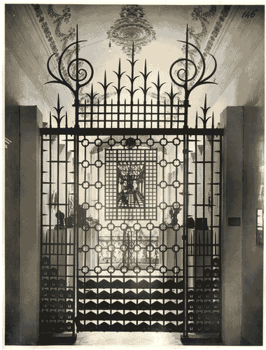 Image for I Biennale - Sezione Triveneta - Galleria di Umberto Bellotto - Cancello in ferro battuto