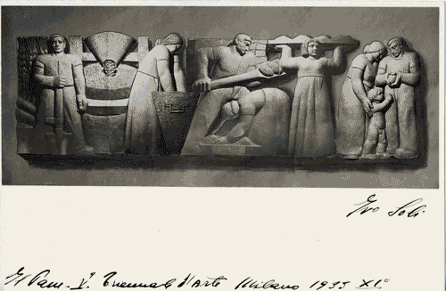 Image for V Triennale - Bassorilievo "Il pane" di Ivo Soli