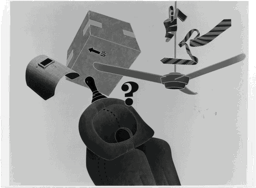 Image for XVI Triennale - Secondo ciclo - Il progetto di architettura - Architetture italiane degli anni '70 - Opera d'arte "Ventilatore", di Emilio Tadini