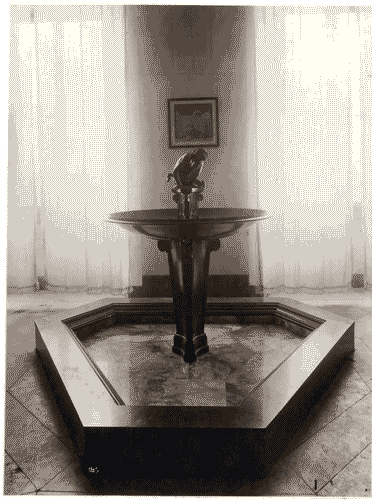 Image for II Biennale - Atrio del secondo piano nobile - Fontana di E.O. Rosales, Tomaso Buzzi e Gio Ponti