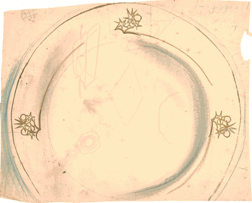 Image for Bozzetto per decoro di servizio da tavola