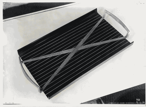 Image for X Triennale - Mostra internazionale delle scuole d'arte - Vassoio in legno- Scuola statale d'arte di Cantù