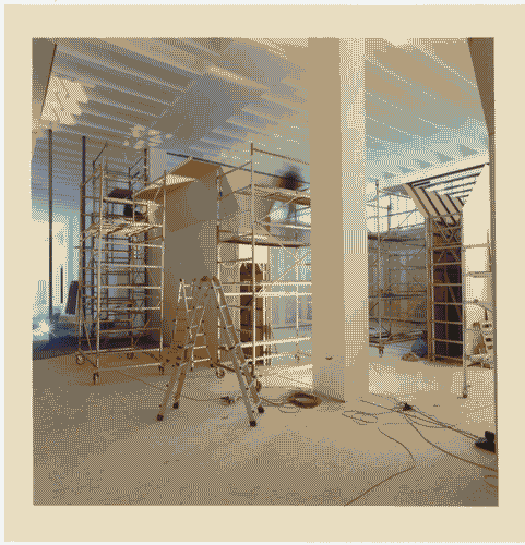 Image for Lavori di risistemazione della galleria al piano terra