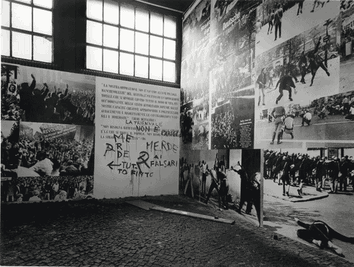 Image for XIV Triennale - Occupazione della Triennale - Palazzo dell'Arte - Mostra XIV Triennale - La protesta dei giovani