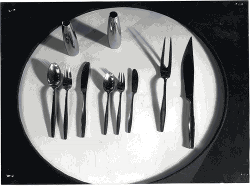 Image for XI Triennale - Mostra internazionale dell'Industrial Design - Posate in acciaio inossidabile - Jens H. Quistgaard