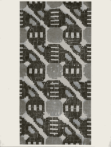 Image for X Triennale - Palazzo dell'Arte - Vestibolo del piano superiore - Scalone d'onore - Soffitto disegno di Giuseppe Capogrossi