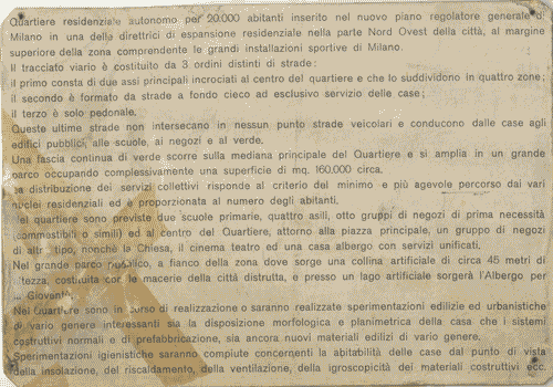 Image for Targa Quartiere residenziale QT8