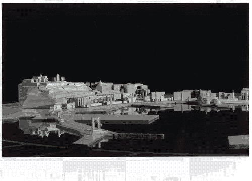 Image for Le città immaginate - Nove progetti per nove città. Sezione progettuale -Ancona (Una frontiera urbana da Vanvitelli a Vanvitelli) (Una frontiera urbana da Vanvitelli a Vanvitelli) - Modello in scala dell'area di intervento nel porto