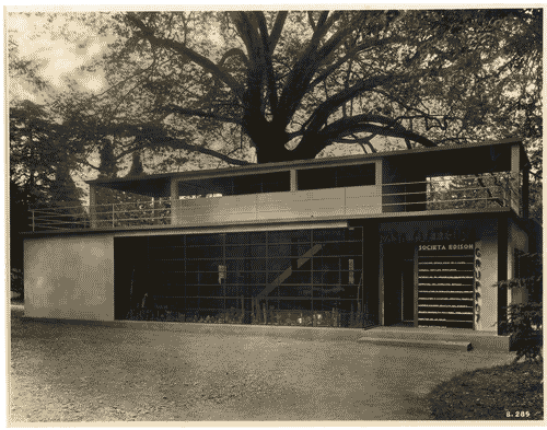 Image for IV Triennale - Giardino - La casa elettrica di Luigi Figini e Gino Pollini