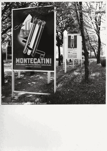 Image for VII Triennale - Elementi isolati nel parco Sempione - Viale della pubblicità