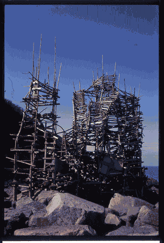 Image for XVIII Triennale - Partecipazioni internazionali - Svezia. Una fabula svedese - Lars Vilks, "Nimis", Scultura architettonica in legno