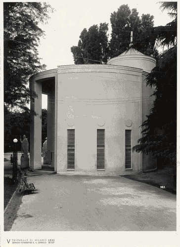 Image for V Triennale - Mostre nel parco - Padiglione della mostra d'arte sacra di Antonio Cassi-Ramelli