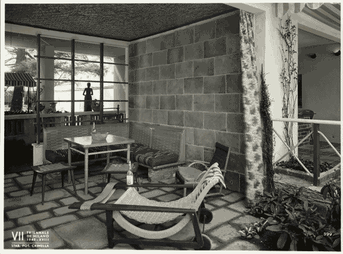 Image for VII Triennale - Sezione del giardino - Terrazze arredate - Terrazza di campagna