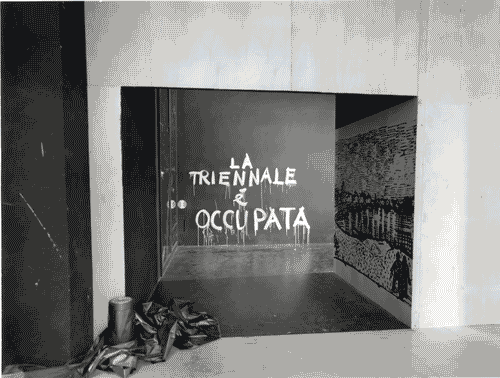 Image for XIV Triennale - Occupazione della Triennale - Palazzo dell'Arte - Sezione "La forma della città di notte"