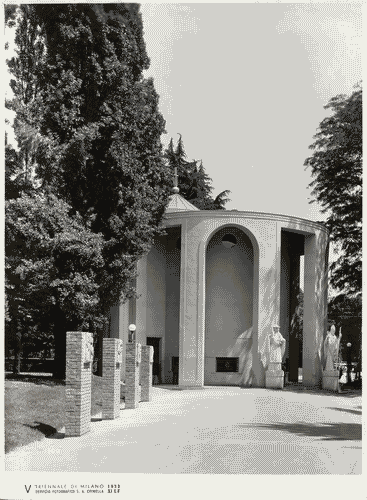 Image for V Triennale - Mostre nel parco - Padiglione della mostra d'arte sacra di Antonio Cassi-Ramelli