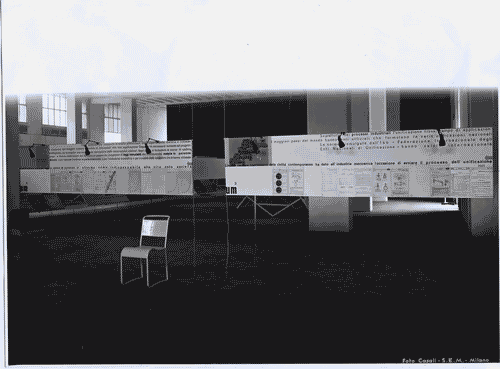 Image for VIII Triennale - Unificazione, modulazione e industrializzazione nell'edilizia - Unificazione e modulazione - Pannelli espositivi - Giuseppe Ciribini - Luigi Mattioni