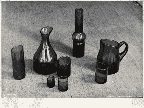 Image for IX Triennale - Padiglione del Vetro - Bicchieri e caraffe delle Vetrerie Venini di Murano - Gio Ponti