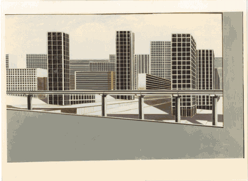 Image for XVII Triennale - Le città del mondo e il futuro delle metropoli - Sezione Architettura (il progetto fra composizione e frammento) - Dipinto a olio di Arduino Cantafora