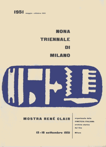 Image for Opuscolo della Mostra su René Clair