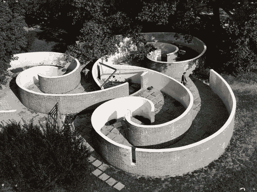 Image for X Triennale - Parco Sempione - Labirinto dei ragazzi - Gruppo B.B.P.R. - Lodovico Barbiano di Belgiojoso - Enrico Peressutti - Ernesto Nathan Rogers