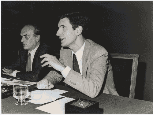 Image for XVI Triennale - Secondo ciclo - Cerimoniale - Conferenza stampa - Marco Cavallotti