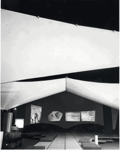 Image for XV Triennale - Sezione italiana. Lo spazio vuoto dell'habitat - Totem televisivo di Michele Valori