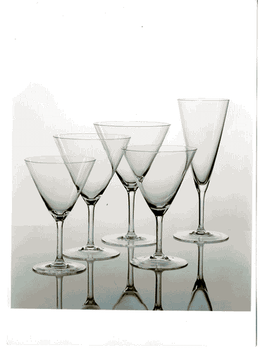 Image for XI Triennale - Sezione della Germania - Bicchieri a calice in vetro - Heinrich Loffelhardt