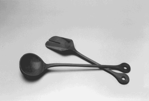 Image for Forchettone; Mestolo (modello ligneo)